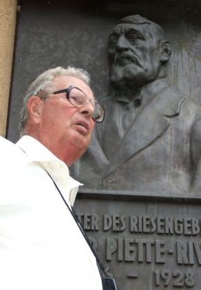 Prosper a Ludwig – děd a vnuk při slavnostním otevření Via Piette